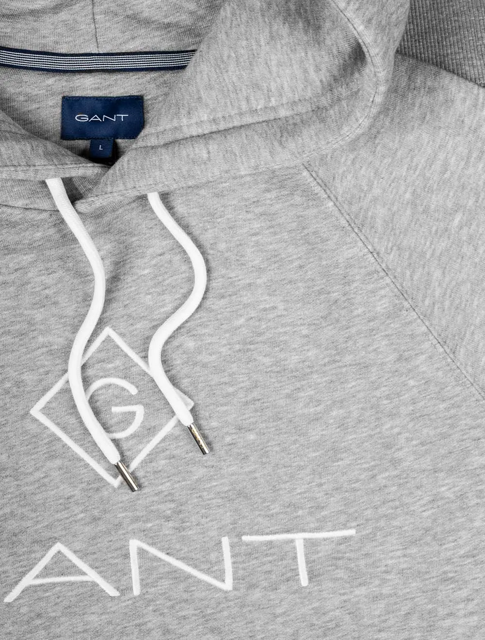 Lock Up Hoodie Gris Mélangé