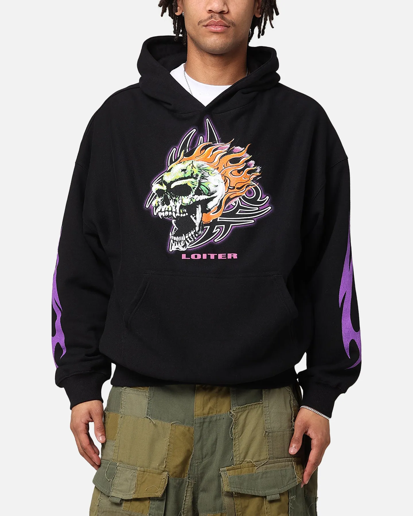 Loiter Rip N Dip Sweat à capuche noir