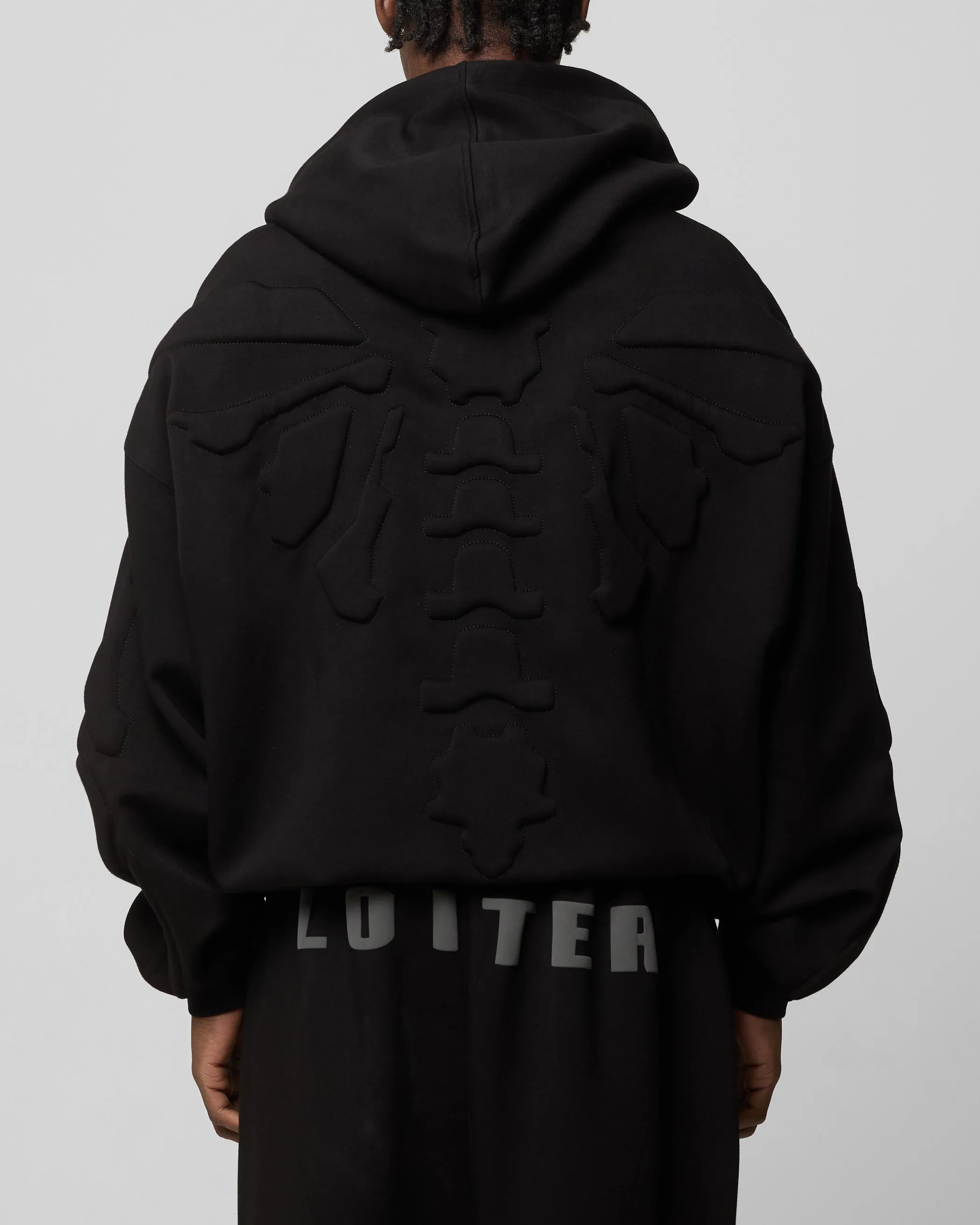 Loiter Sandevistan Sweat à capuche noir