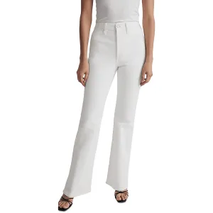 Madewell Womens Knit Denim Flared Jeans