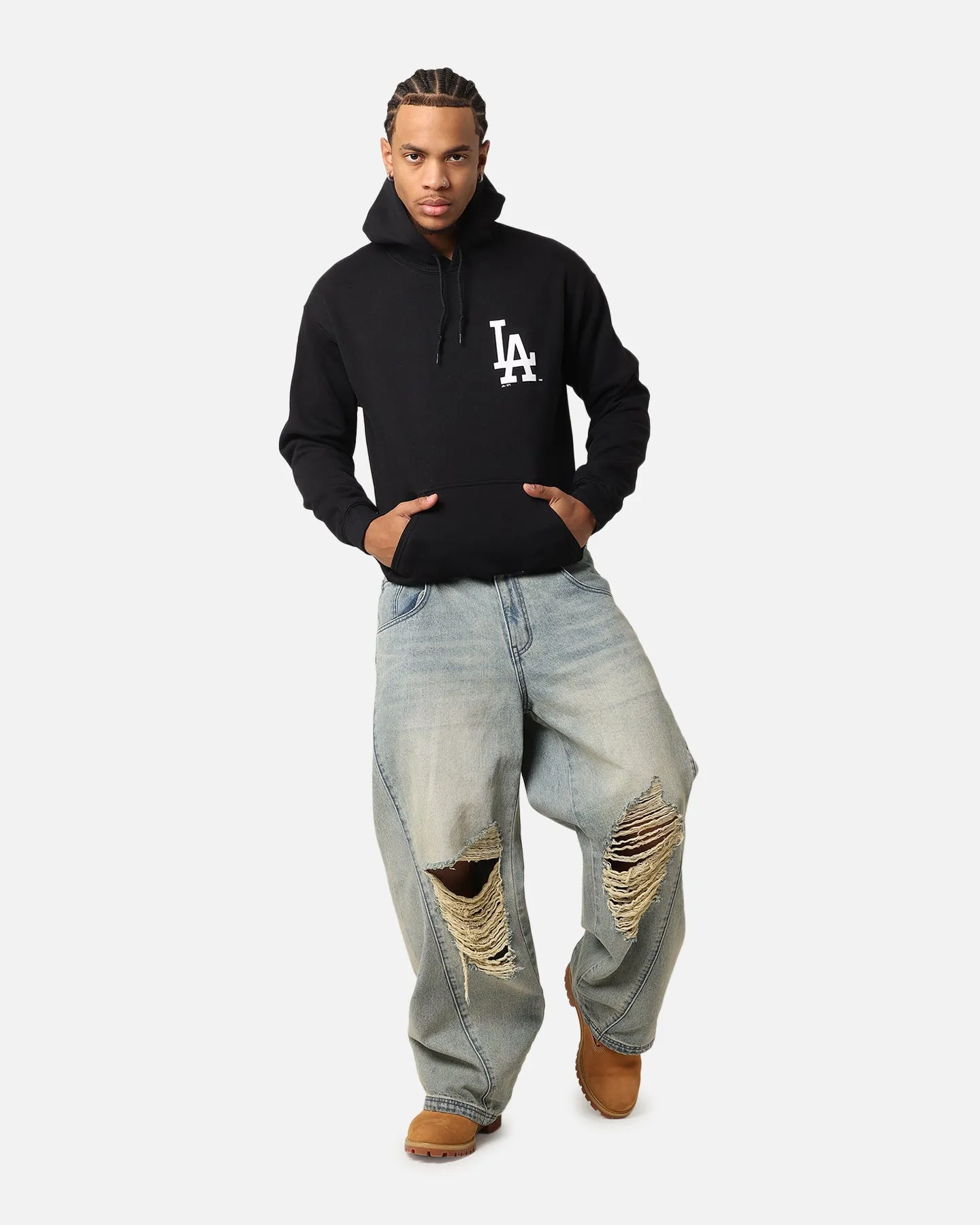 Majestic Athletic Los Angeles Dodgers Doyers Sweat à capuche noir