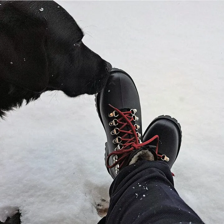Bottes de montagne unisexes véganes Maxime en EVA | Noir