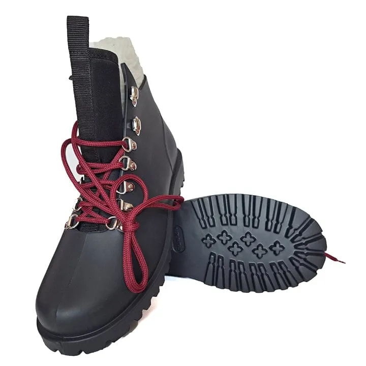 Bottes de montagne unisexes véganes Maxime en EVA | Noir