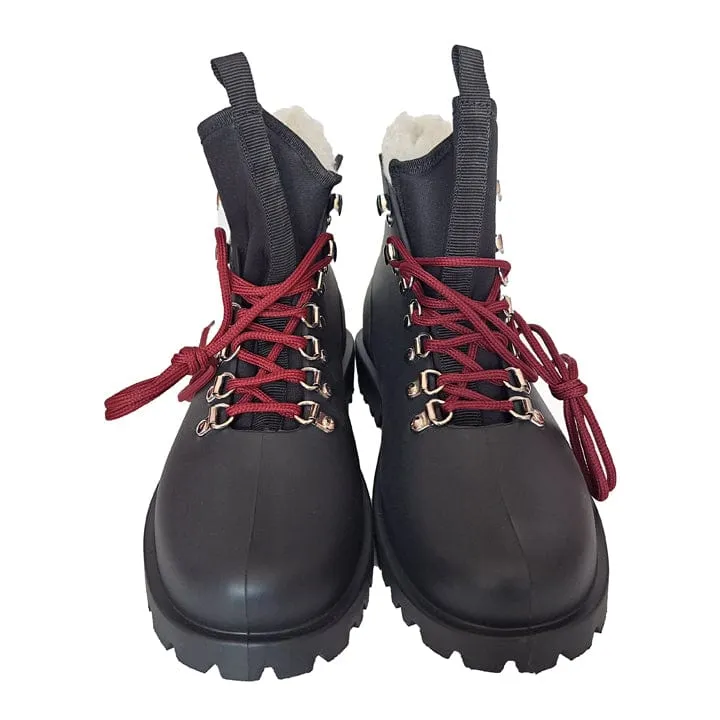 Bottes de montagne unisexes véganes Maxime en EVA | Noir