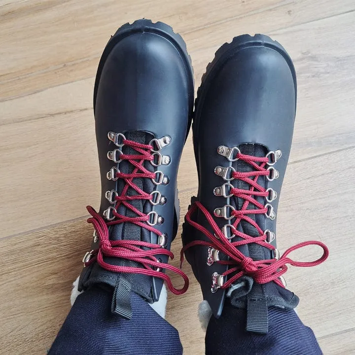 Bottes de montagne unisexes véganes Maxime en EVA | Noir