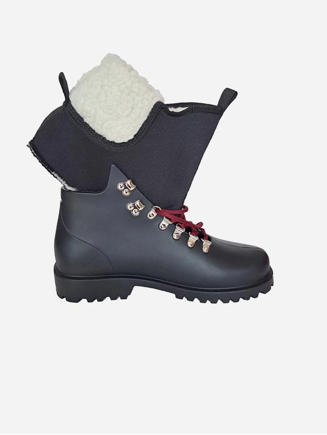 Bottes de montagne unisexes véganes Maxime en EVA | Noir