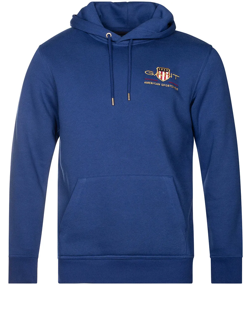 Pull à capuche Medium Archive Shield Bleu profond