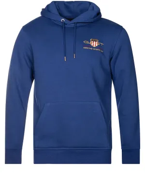 Medium Archive Shield Hoodie Deep Blue