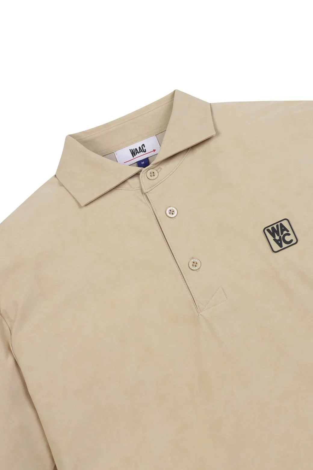 Polo sportif stretch brume pour homme - Marron