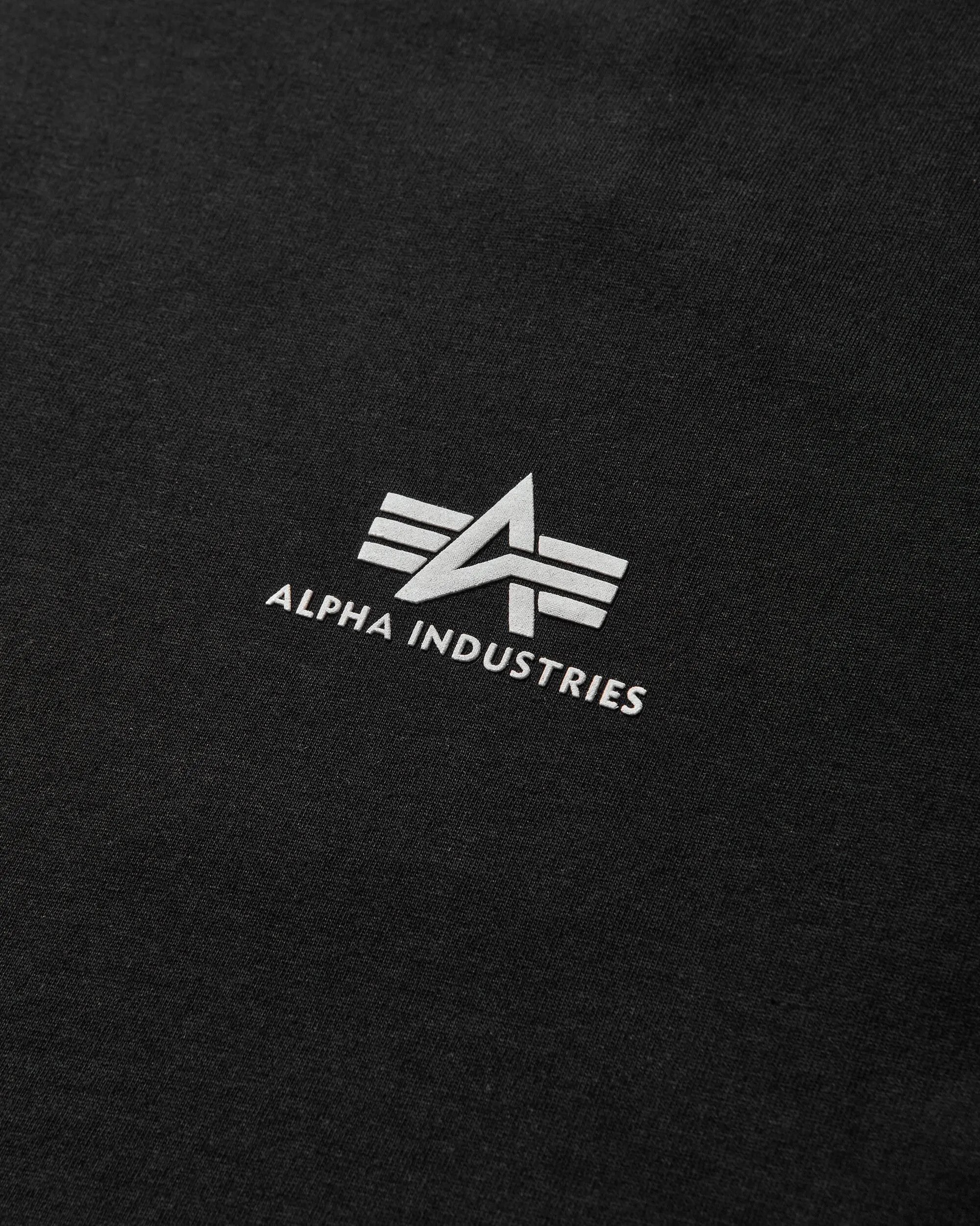 T-shirt Homme Basique Petit Logo Noir