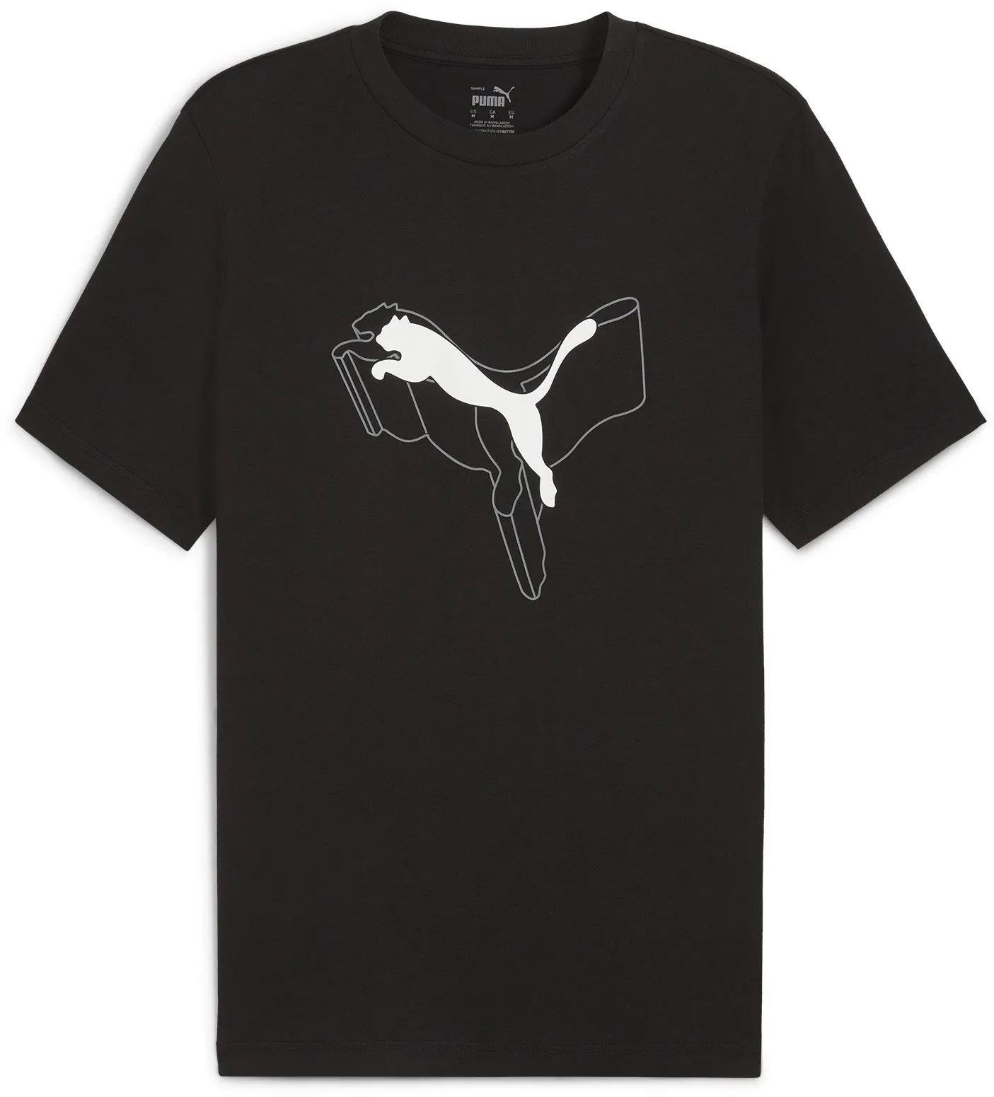 T-shirt pour homme Ess  Logo Lab avec chat