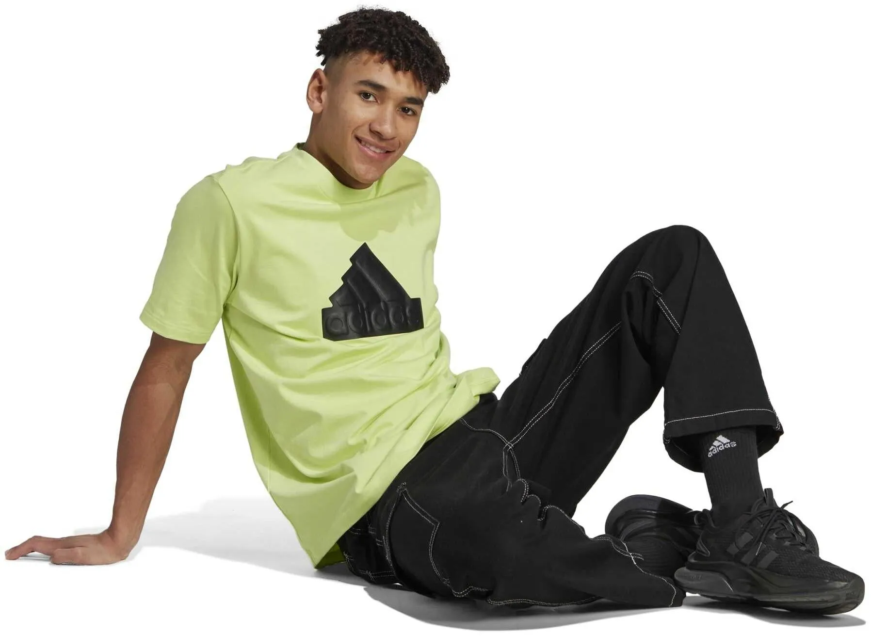 T-shirt bomber sport Badge Future Icons pour homme