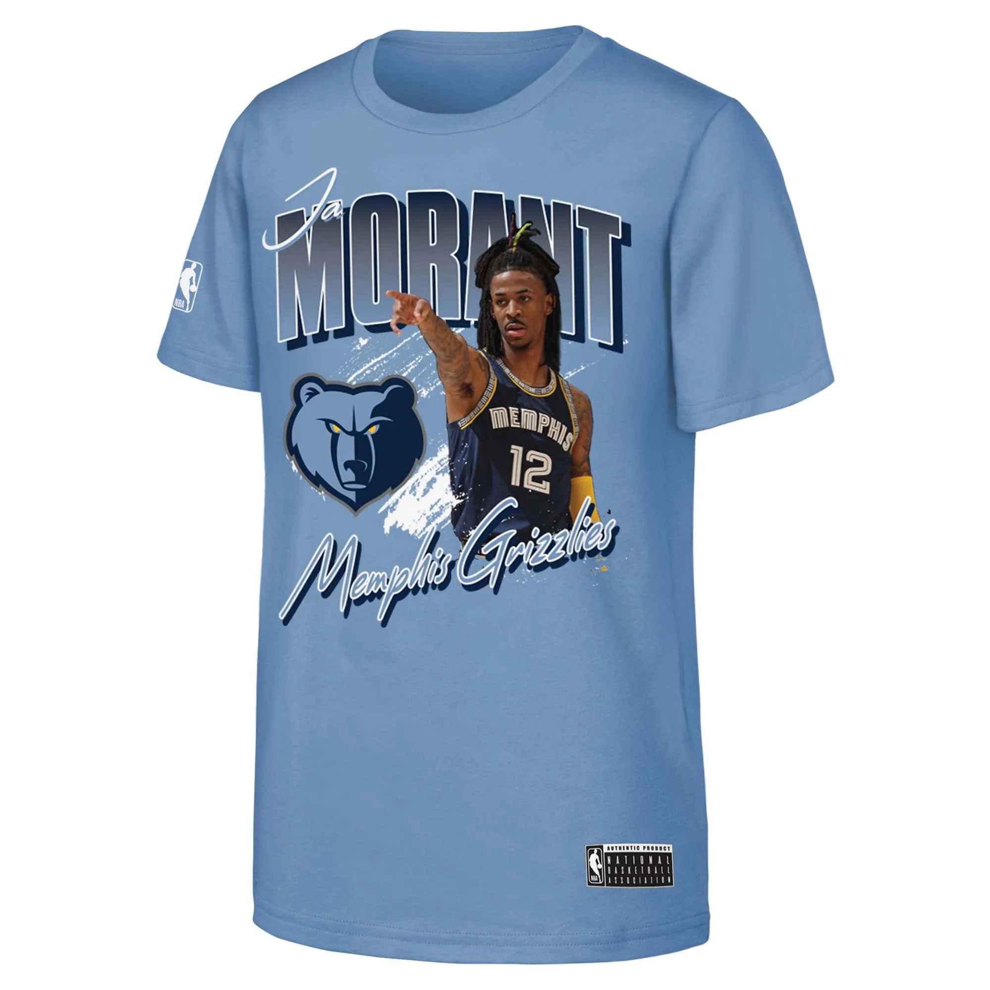 T-shirt Ja Morant Jones des Grizzlies de Memphis NBA pour homme