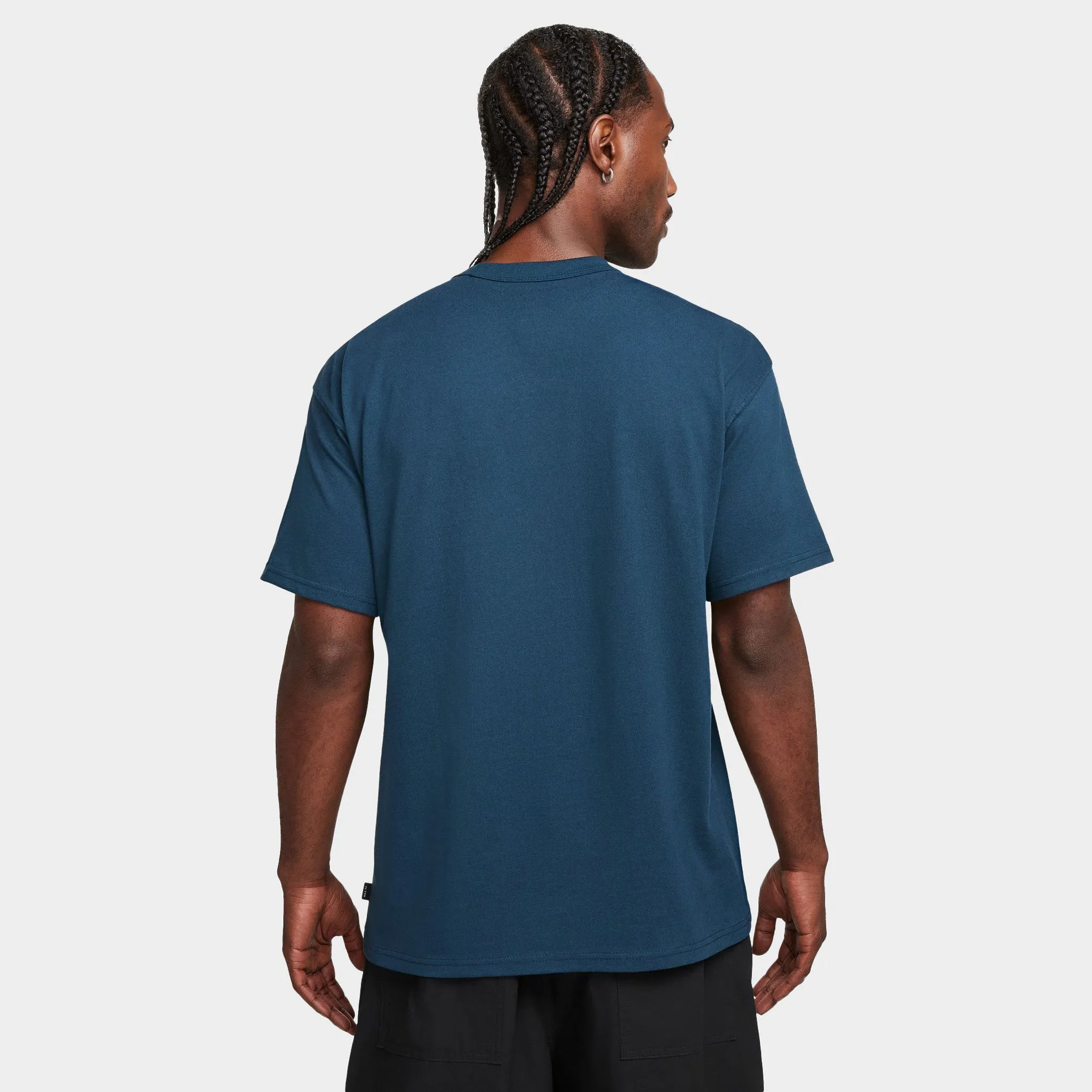 T-shirt Premium Essentials Nike Sportswear pour Homme / Bleu Armurerie
