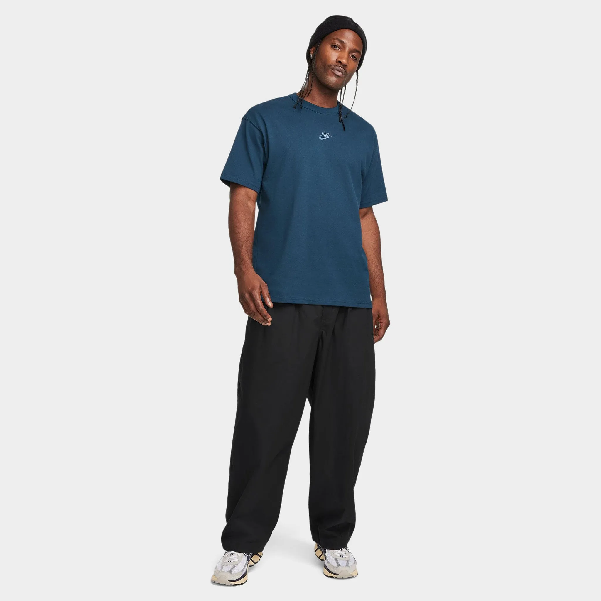 T-shirt Premium Essentials Nike Sportswear pour Homme / Bleu Armurerie
