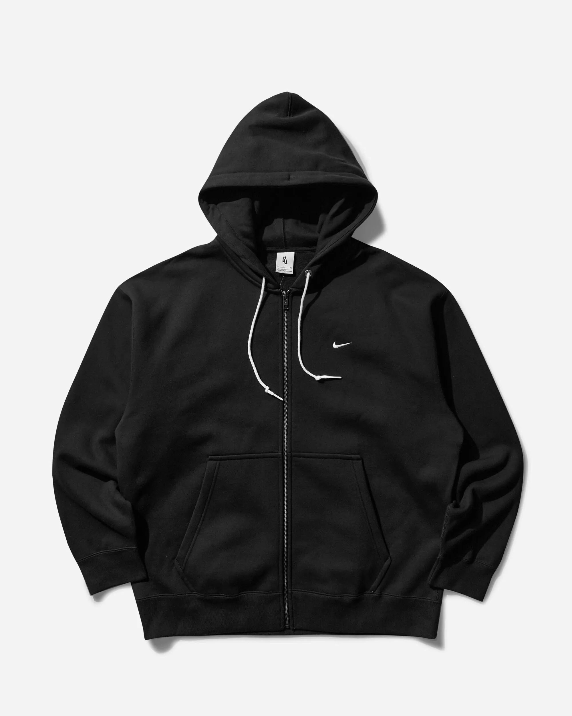 Pull à capuche zip homme Swoosh Noir