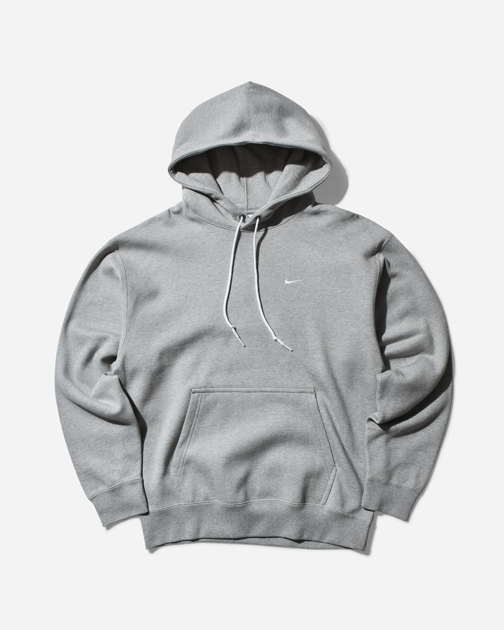 Pull à capuche Swoosh pour homme en gris foncé chiné
