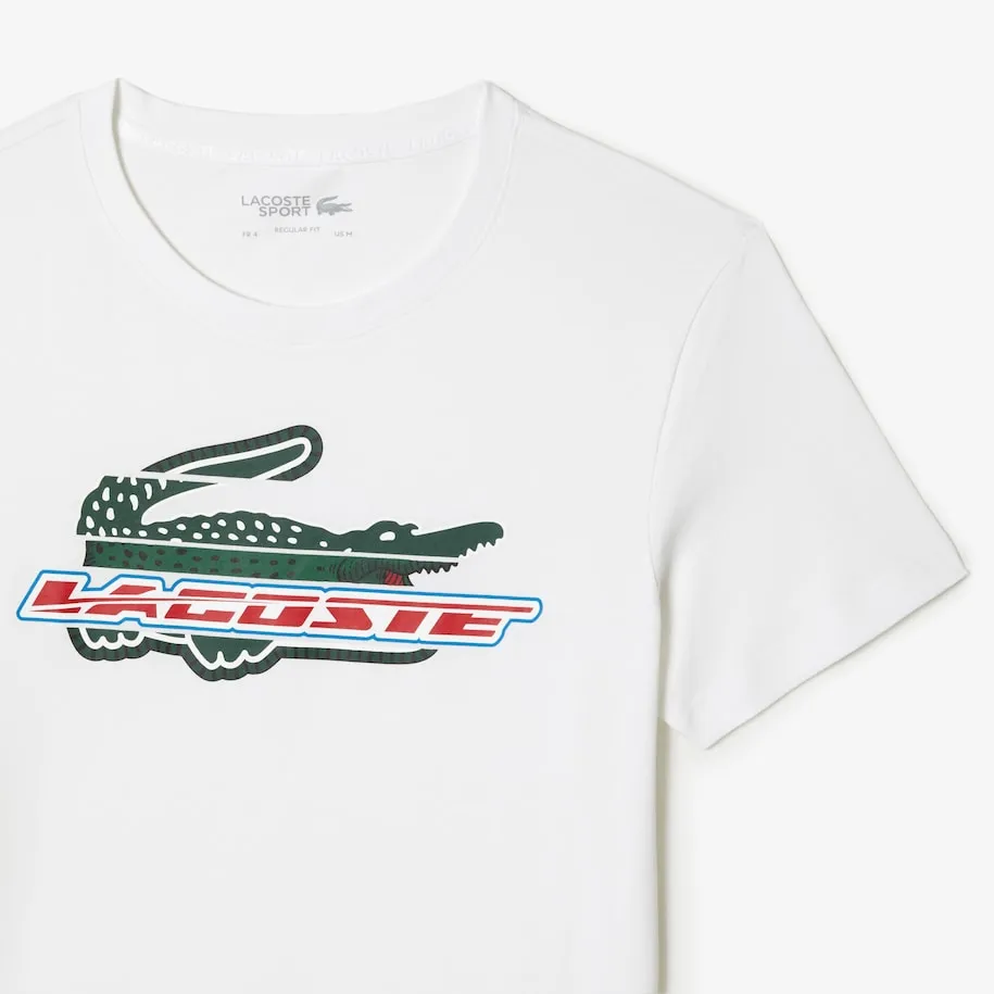 T-shirt Homme SPORT Coupe Regular en Coton Bio Blanc