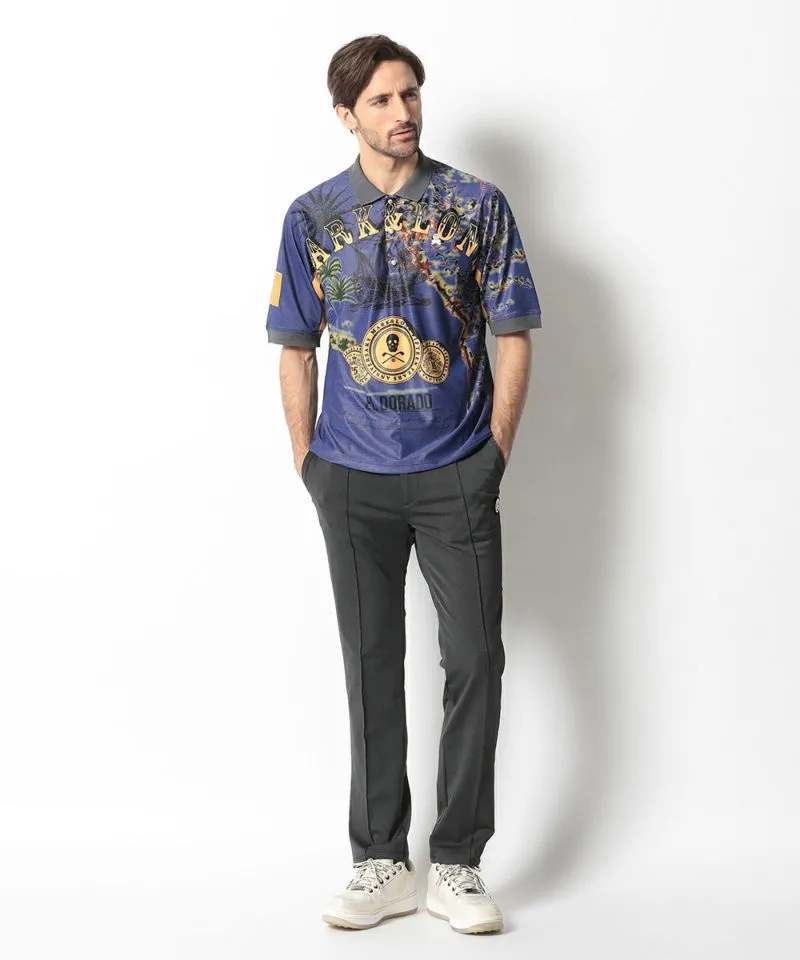 Polo Homme Stand & Deliver Bleu