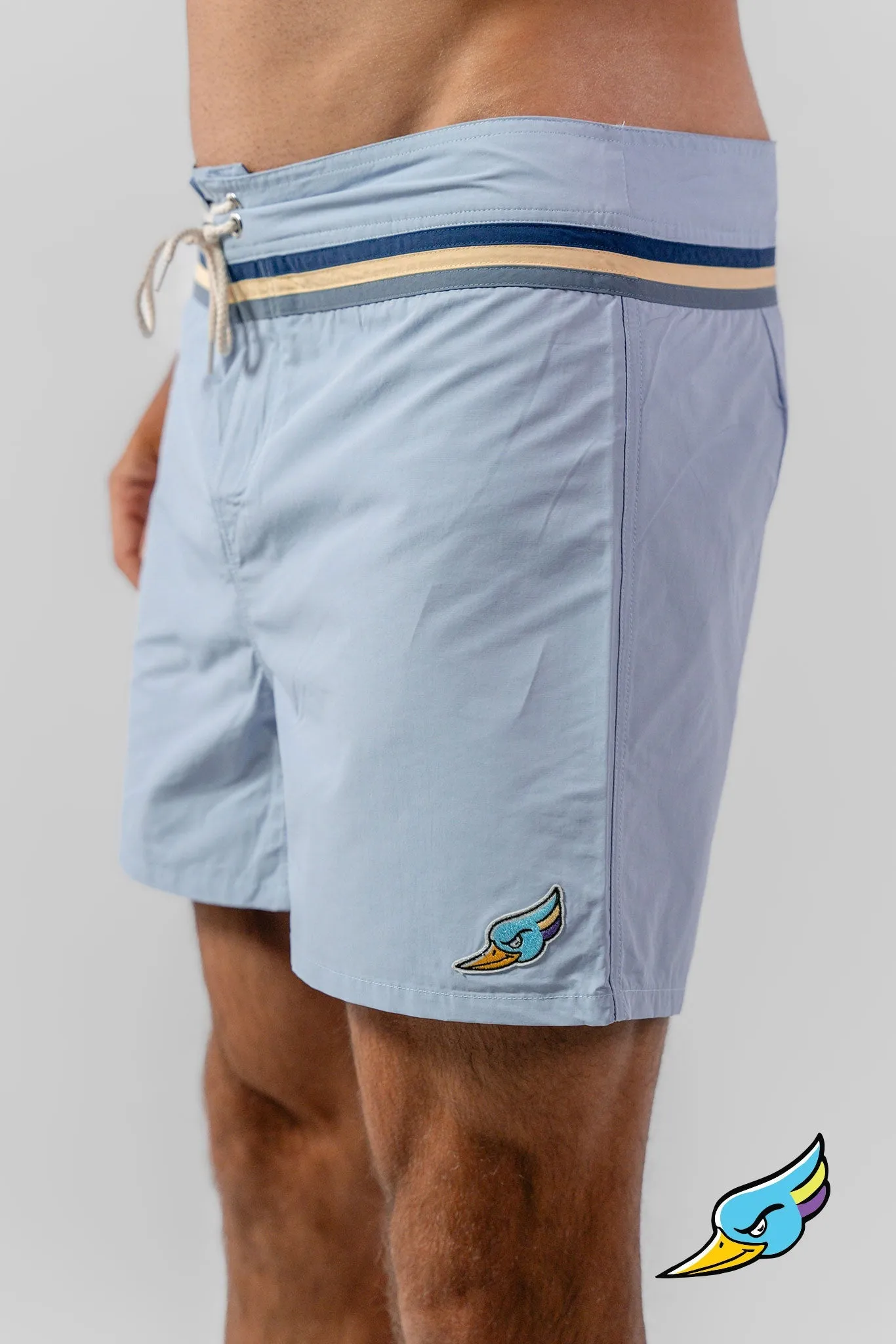 SHORT DE BAIN HOMME BLEU CLAIR
