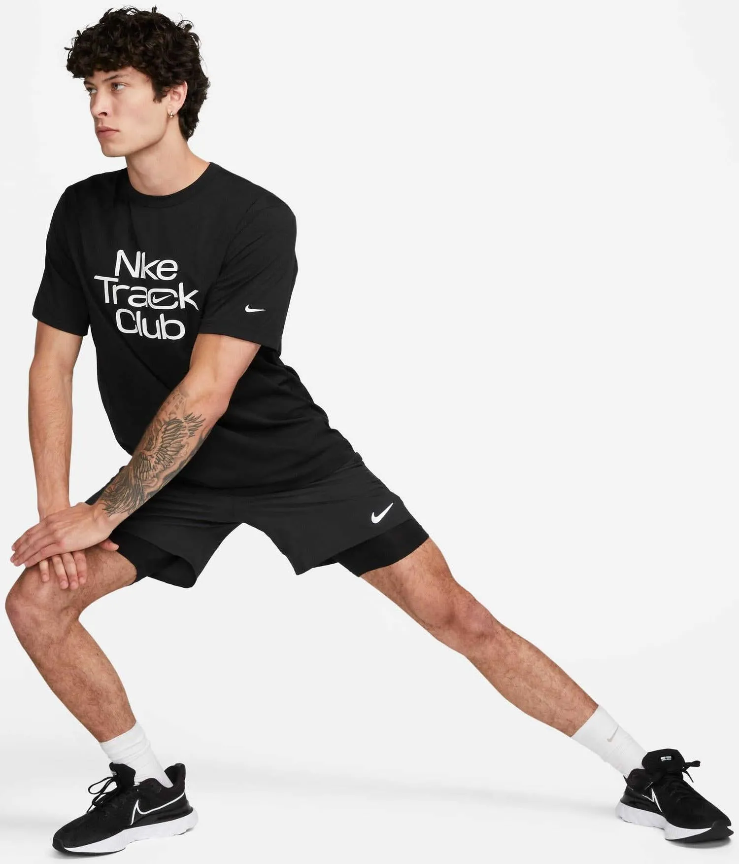 Haut à manches courtes pour club d'athlétisme homme