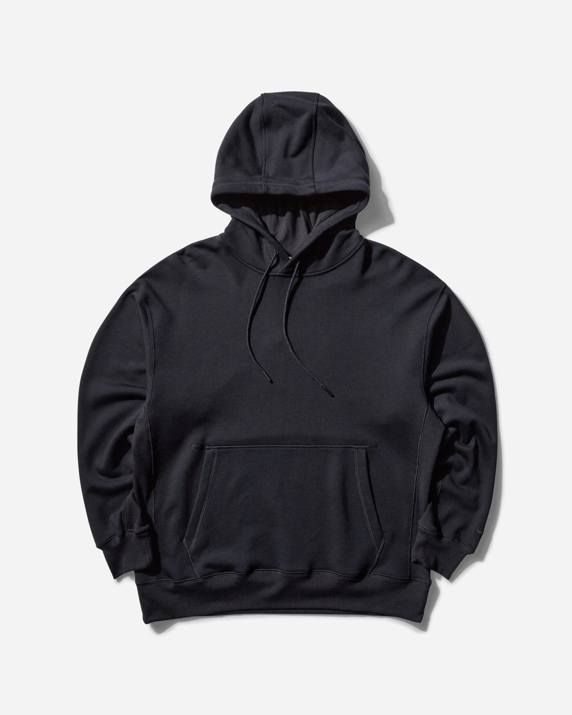 Pull à capuche classique en laine pour homme - Noir