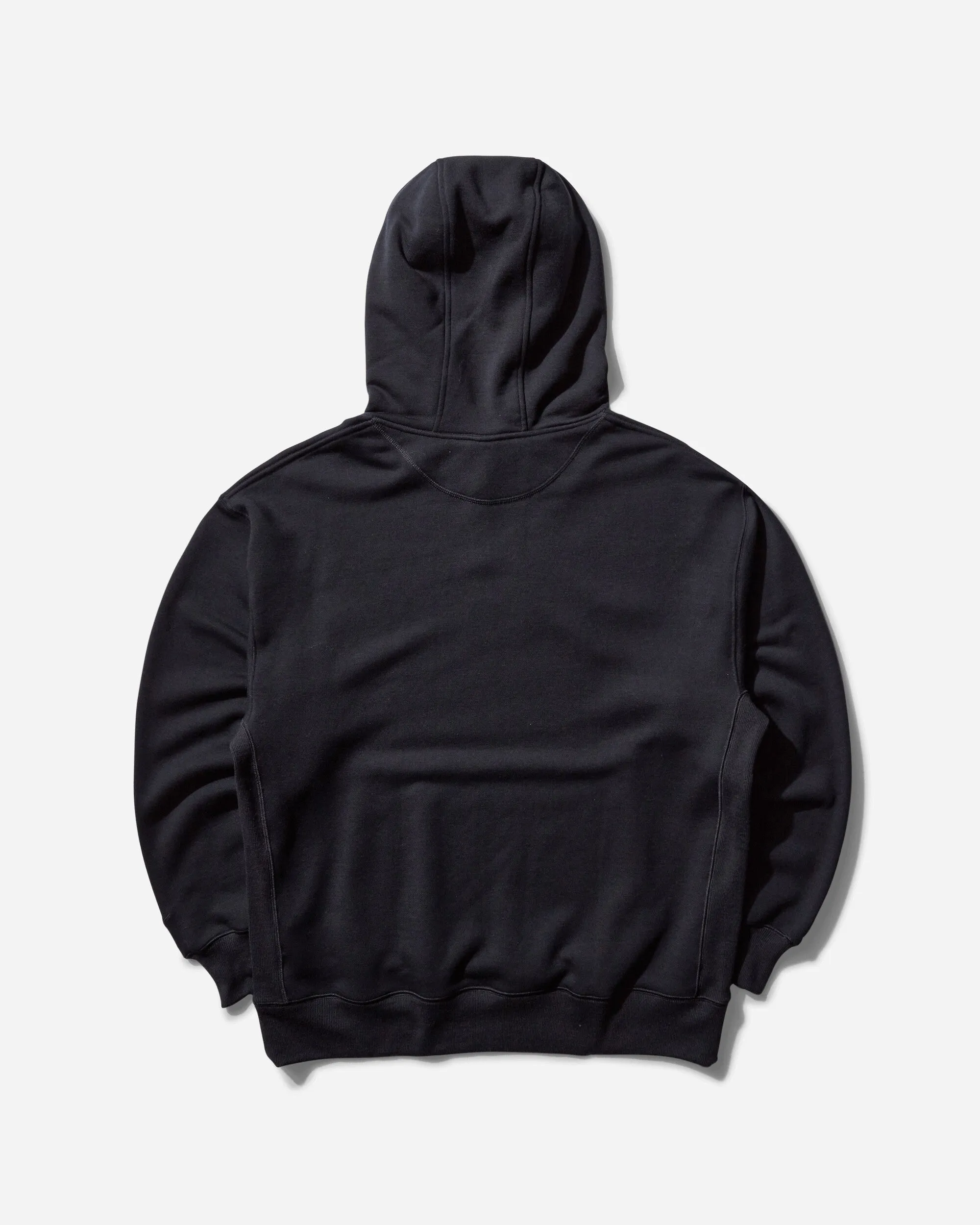 Pull à capuche classique en laine pour homme - Noir