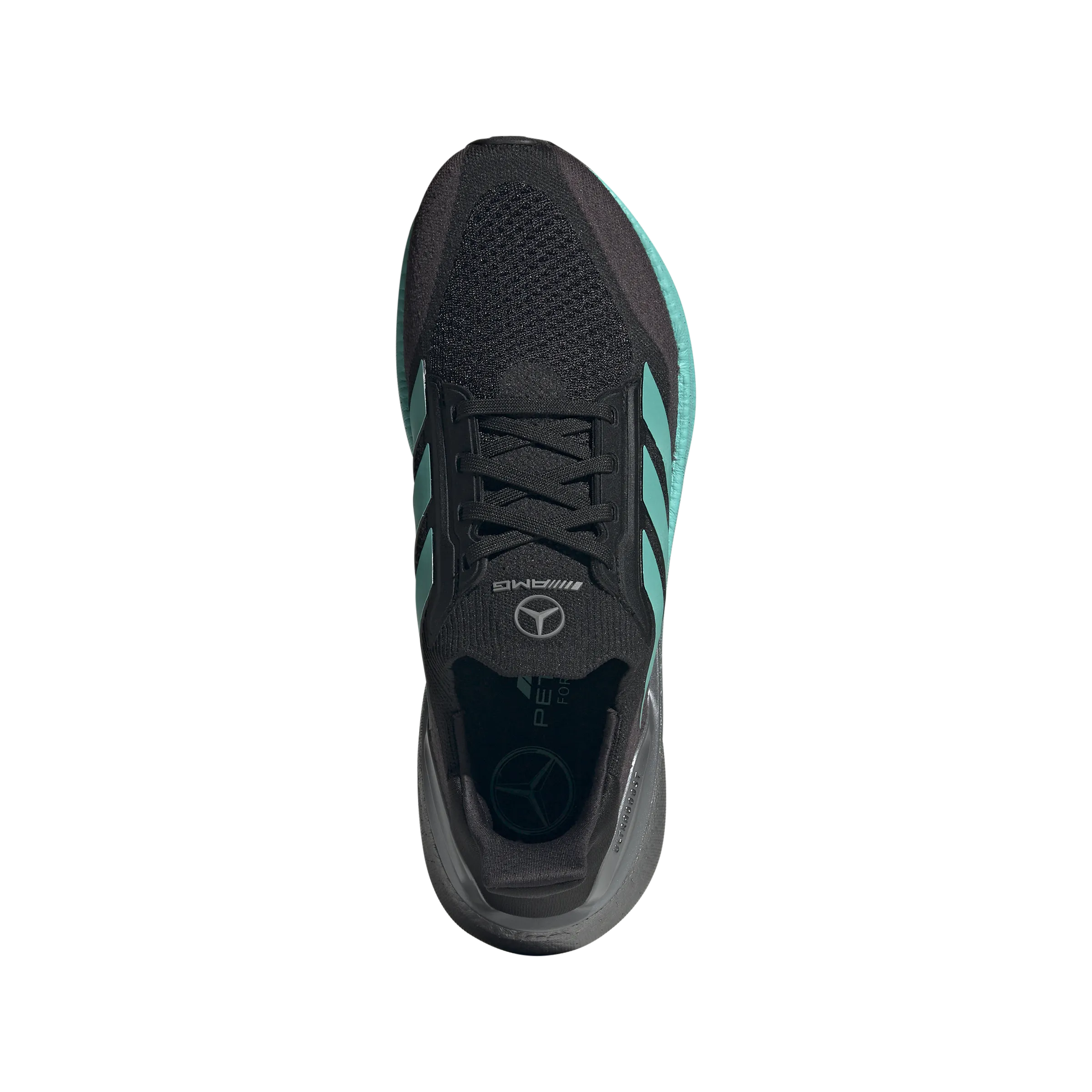   Mercedes AMG Petronas F1 Team Ultraboost 5X 'Noir de Base Semi Mint Rush'