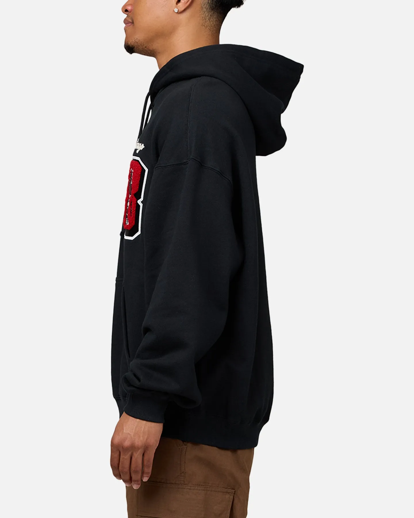 Mitchell & Ness Sweat à capuche des Chicago Bulls délavé noir