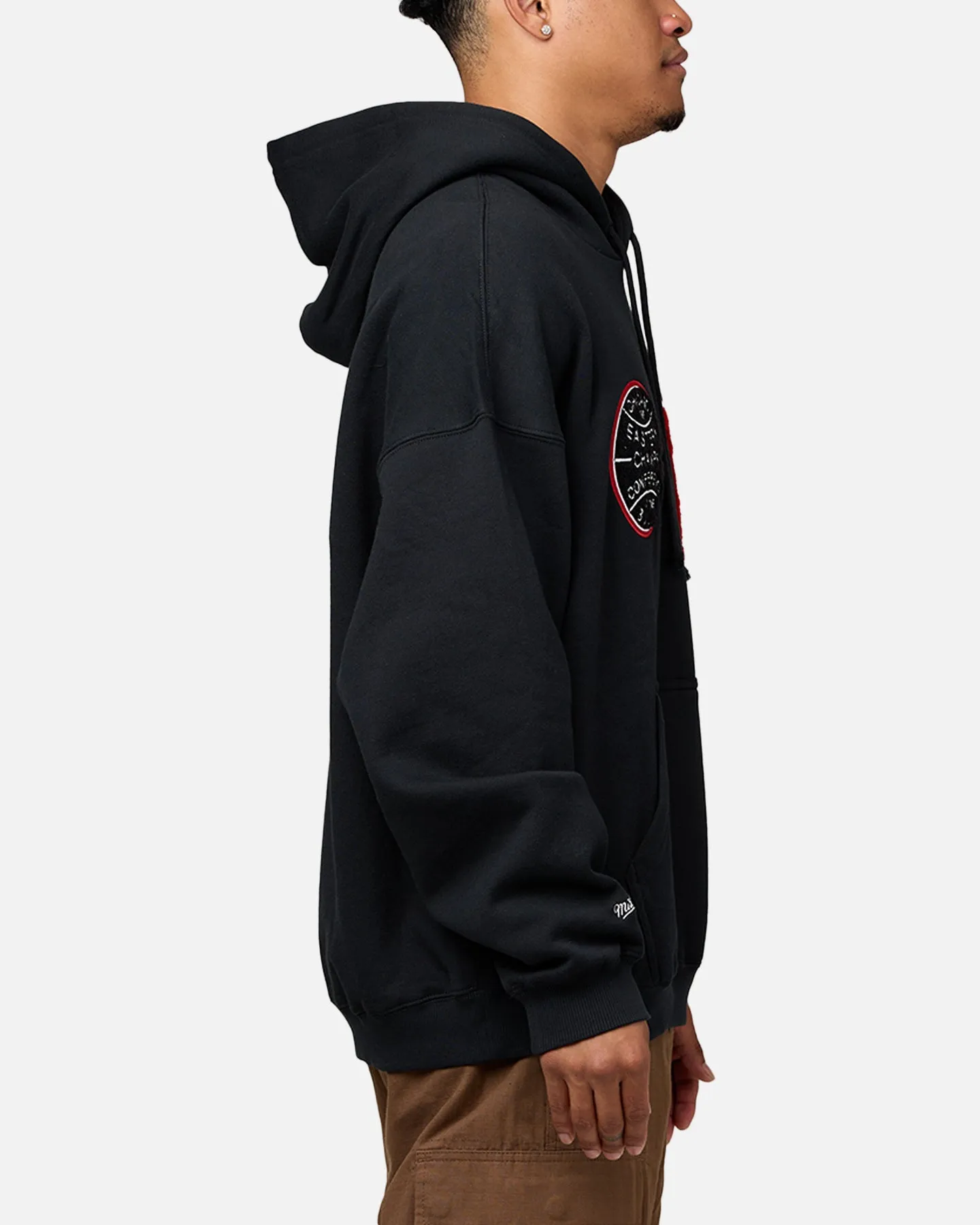 Mitchell & Ness Sweat à capuche des Chicago Bulls délavé noir