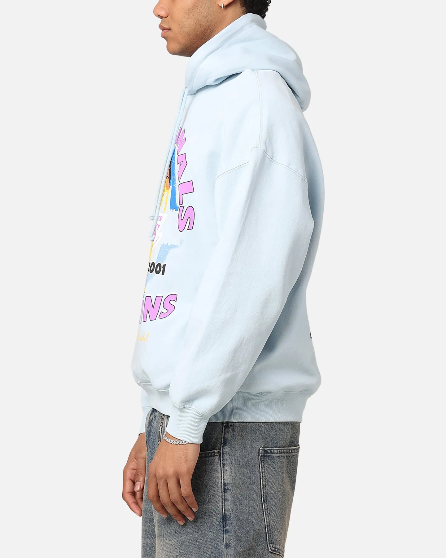 Mitchell & Ness Los Angeles Lakers Sweat à capuche champion des Finales Bleu clair