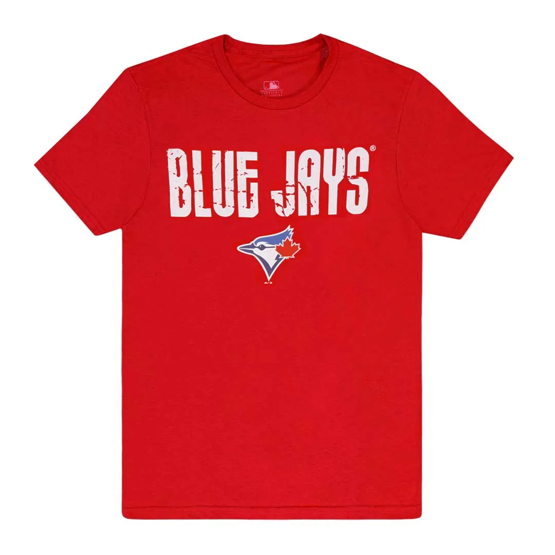MLB - T-shirt Homme Toronto Blue Jays Course Pour Le Ballon (XVML0D3MSC3A1PB 62RED)