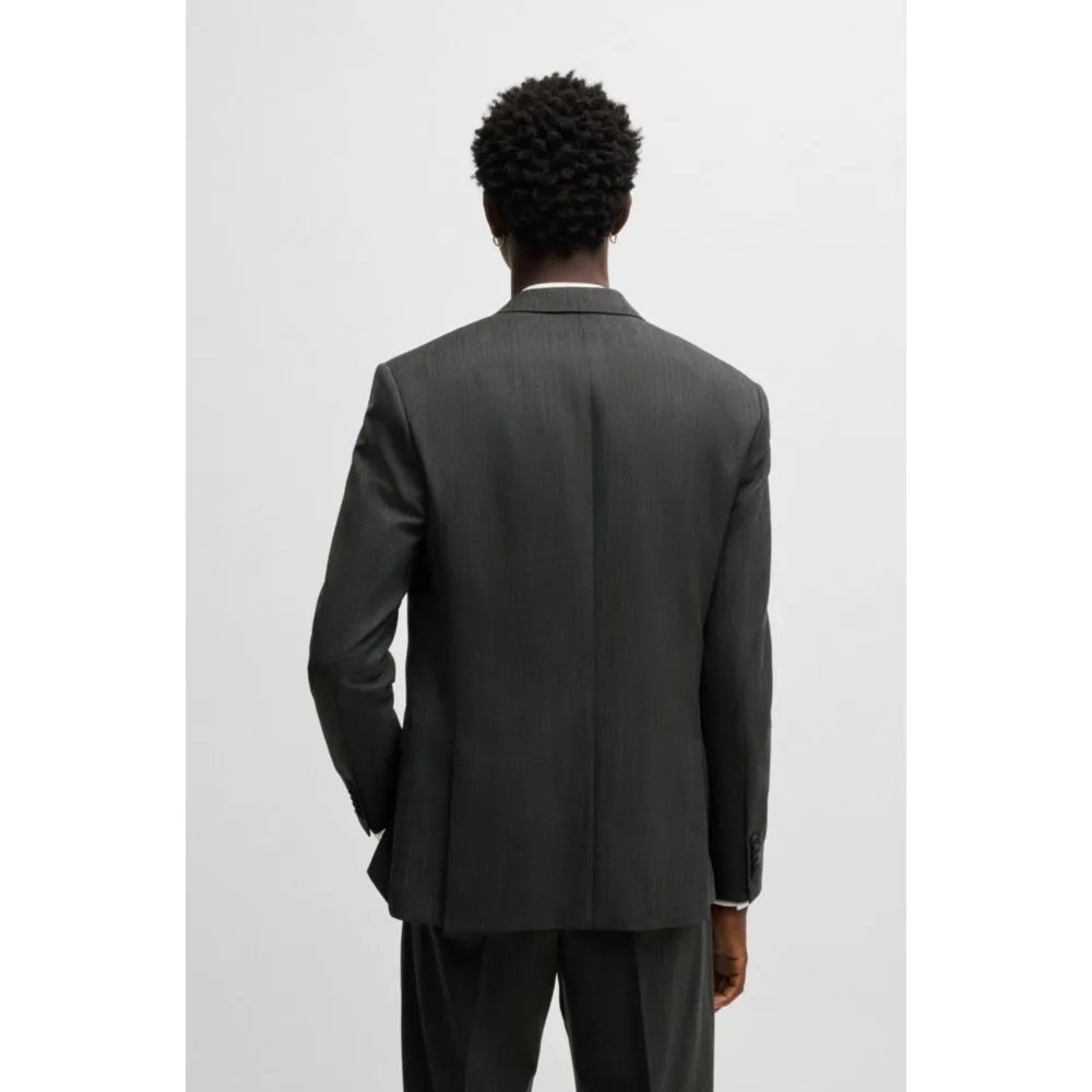 Costume moderne en tissu performance extensible à micro-motifs