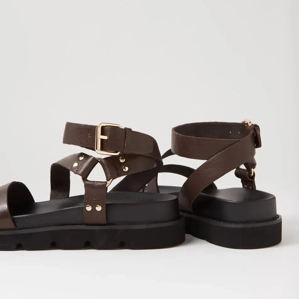 Mollini Caplan Chaussures en Chocolat_Mollini