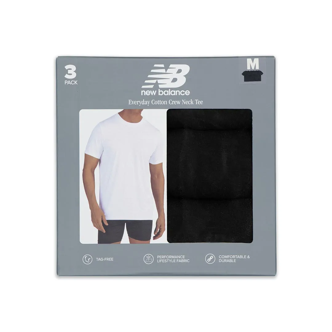 New Balance - T-shirt en coton pour homme, lot de 3 (NB 3026-3-959N)