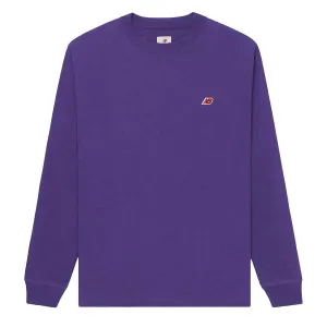 New Balance - Men's MADE In USA Core Long Sleeve T-Shirt (MT21542 PRP)