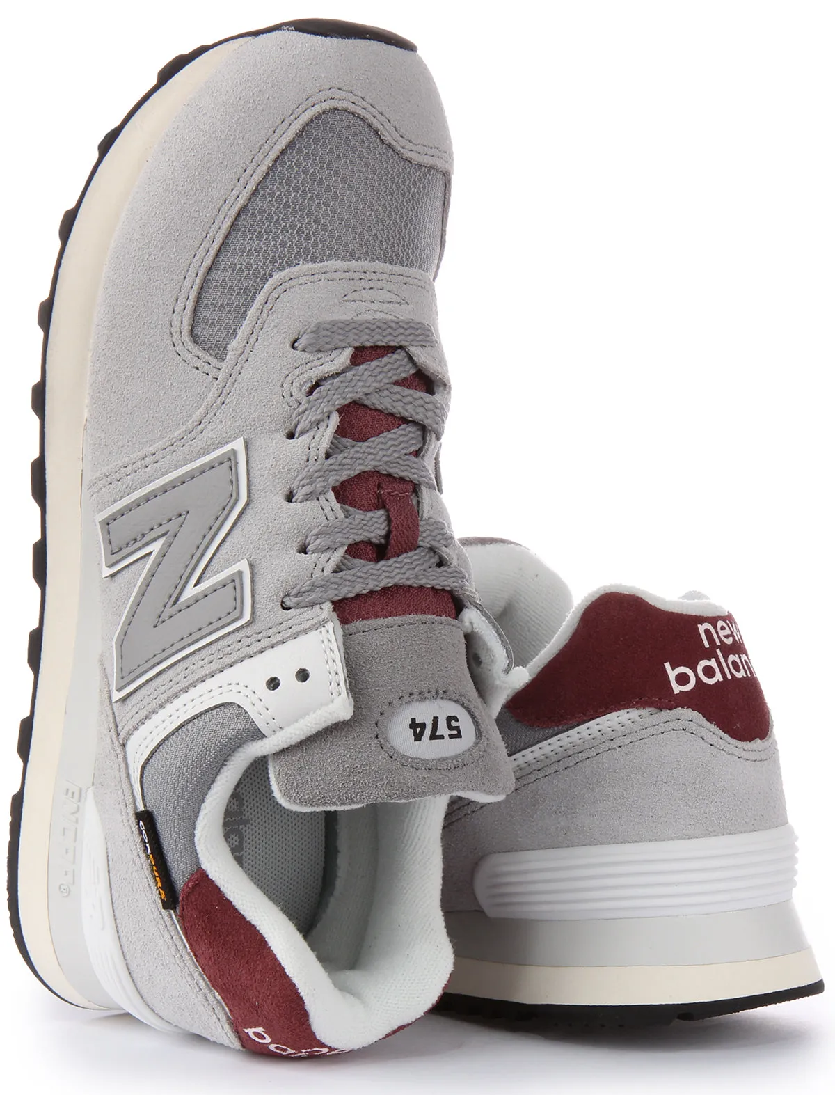 New Balance U574 KBR en gris pour chaussures unisexes New Balance