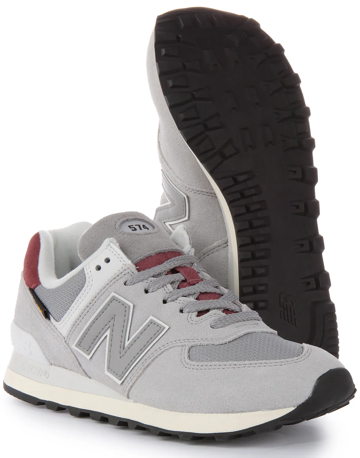 New Balance U574 KBR en gris pour chaussures unisexes New Balance