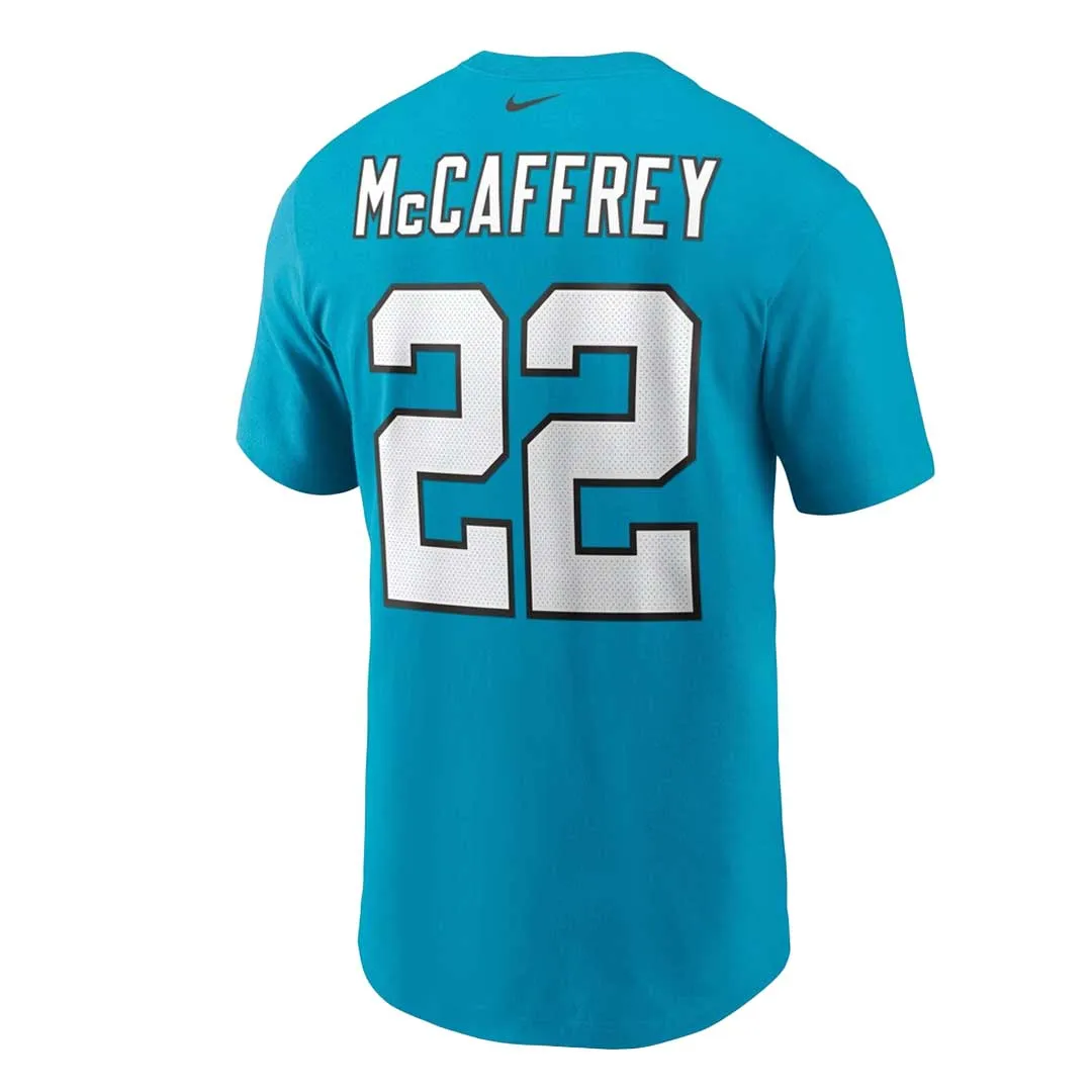 NFL - T-shirt pour hommes Carolina Panthers Christian McCaffrey (N199 44A 77F NAB)