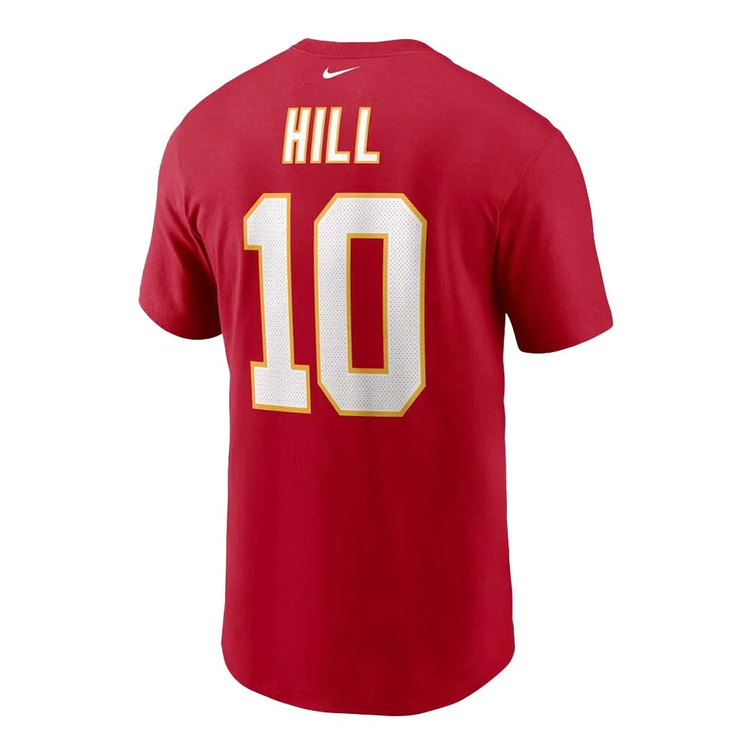 NFL - T-shirt à manches courtes pour hommes Kansas City Chiefs Tyreek Hill (N199 65N 7GF NAB)