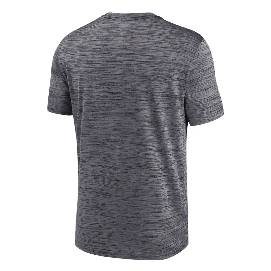 NFL - T-shirt à manches courtes de performance Velocity pour hommes des Raiders de Las Vegas (00O5 00A 8D 0BO)