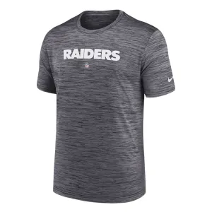 NFL - Men's Las Vegas Raiders Sideline Velocity Performance Short Sleeve T-Shirt (00O5 00A 8D 0BO)