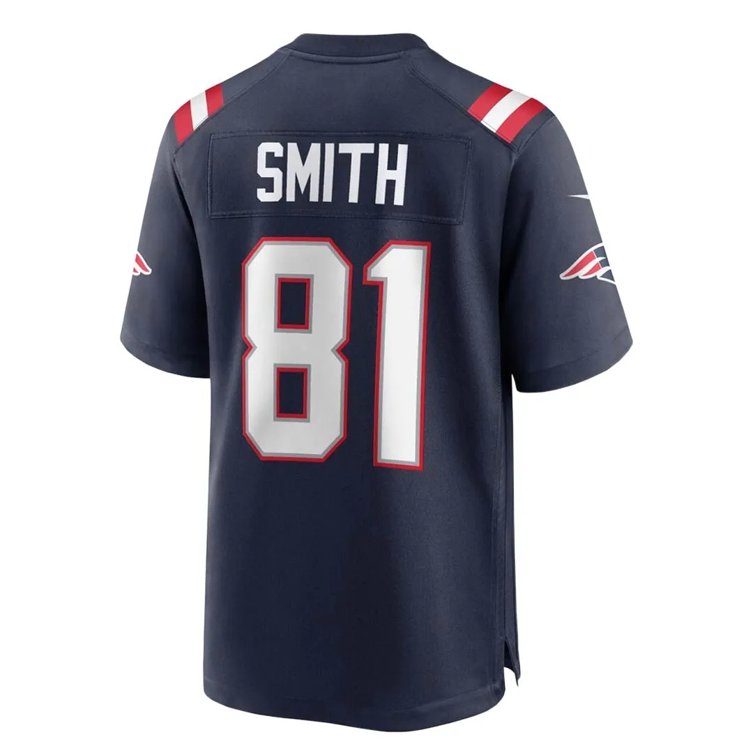 NFL - Maillot des Patriots de la Nouvelle-Angleterre pour homme Jonnu Smith (67NM NPGH 8KF 2NV)