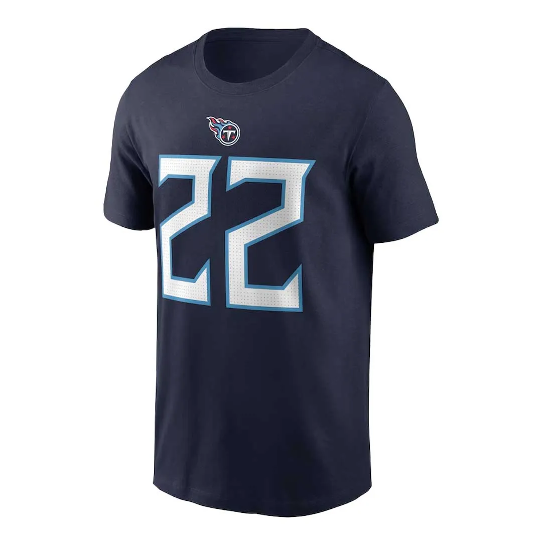 NFL - T-shirt à manches courtes pour hommes Tennessee Titans Derrick Henry (N199 41S 8FF KZ0)