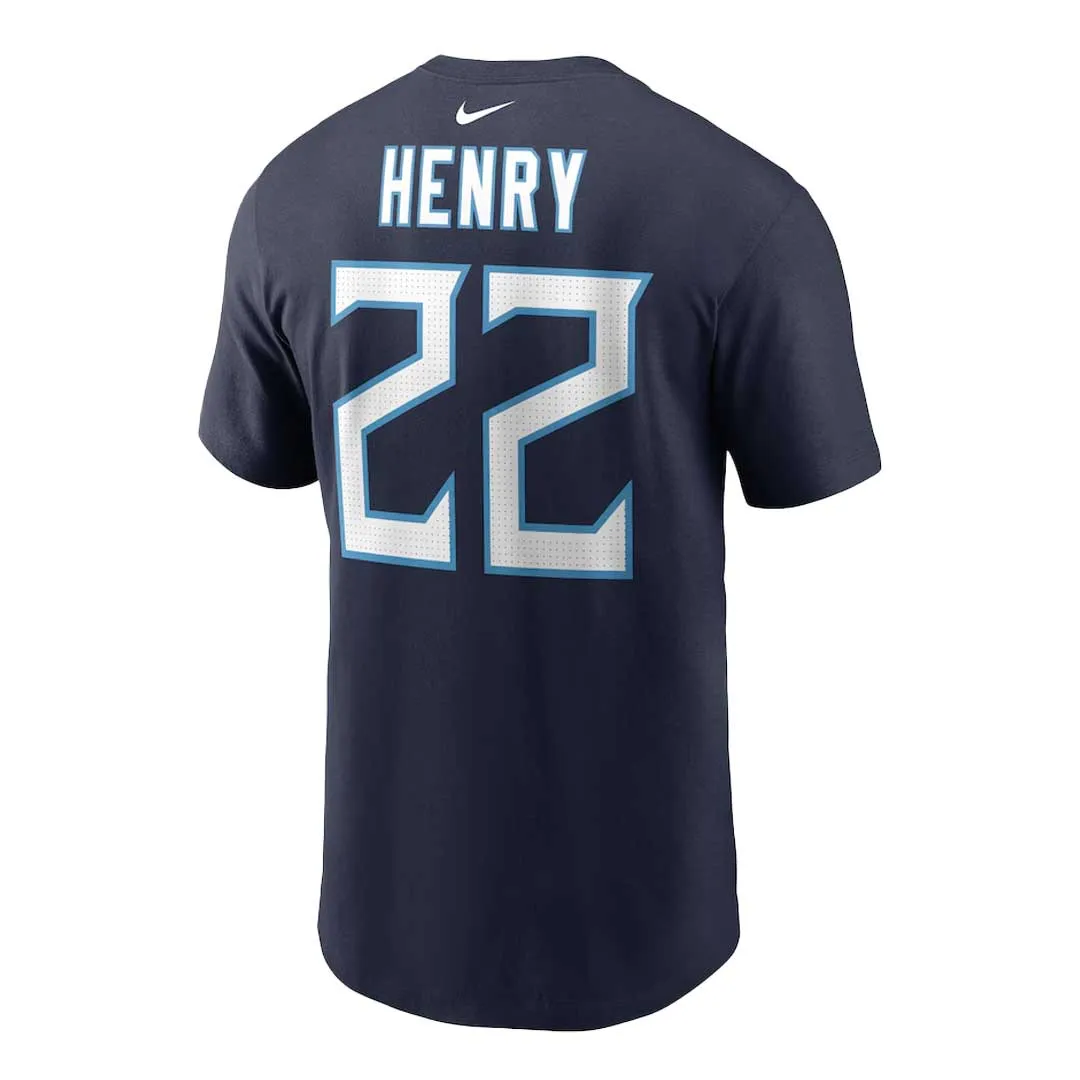NFL - T-shirt à manches courtes pour hommes Tennessee Titans Derrick Henry (N199 41S 8FF KZ0)