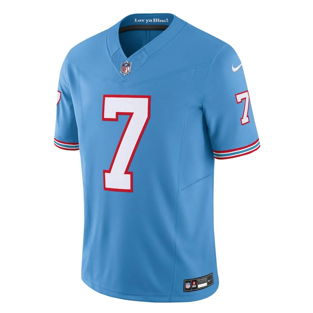 NFL - Maillot limité Malik Willis des Tennessee Titans pour homme (31NM 00SX 8FF WZ0)