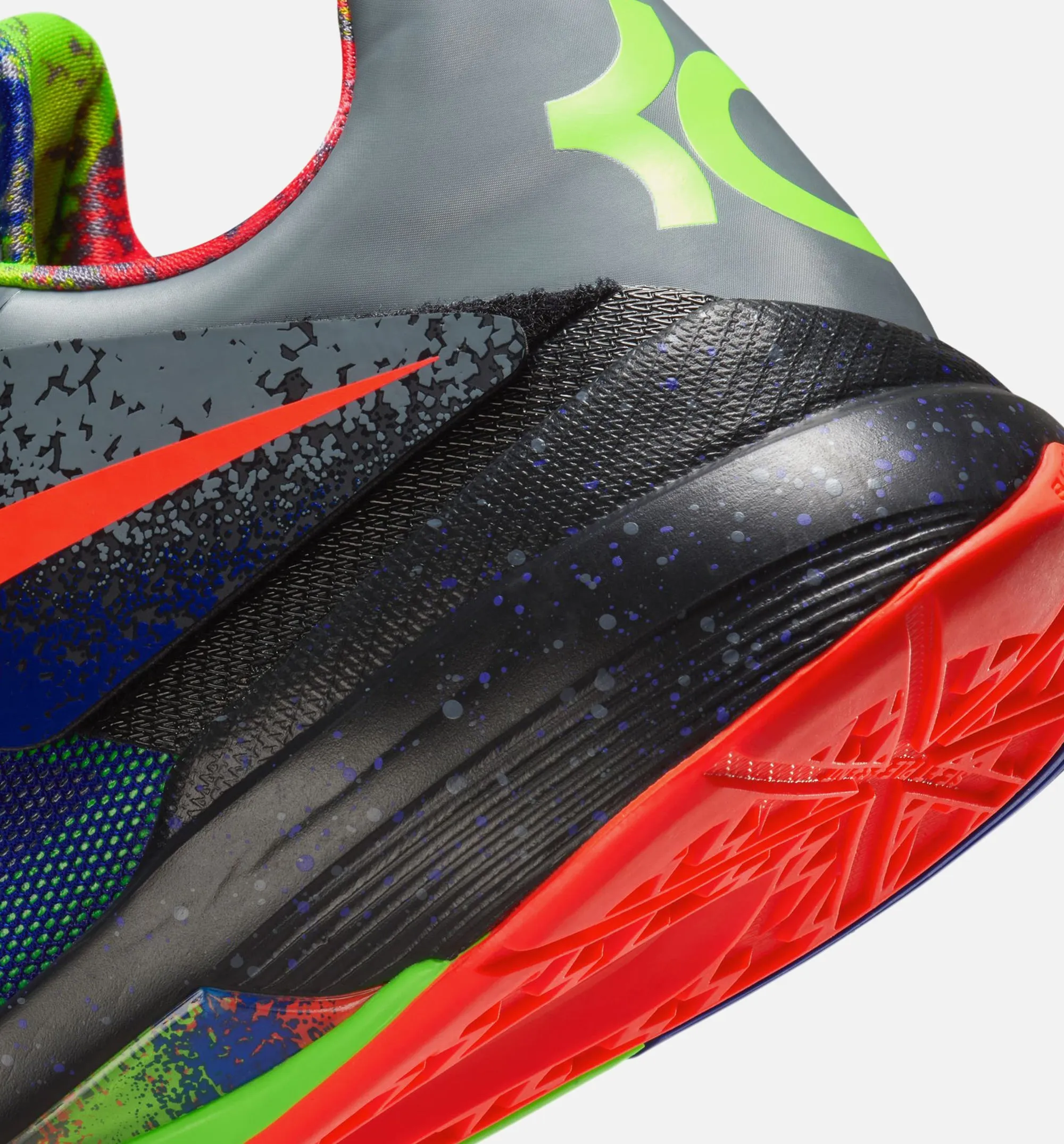 Chaussure de style de vie pour homme Nike KD 4 Nerf - Concord/Rouge Vif/Noir