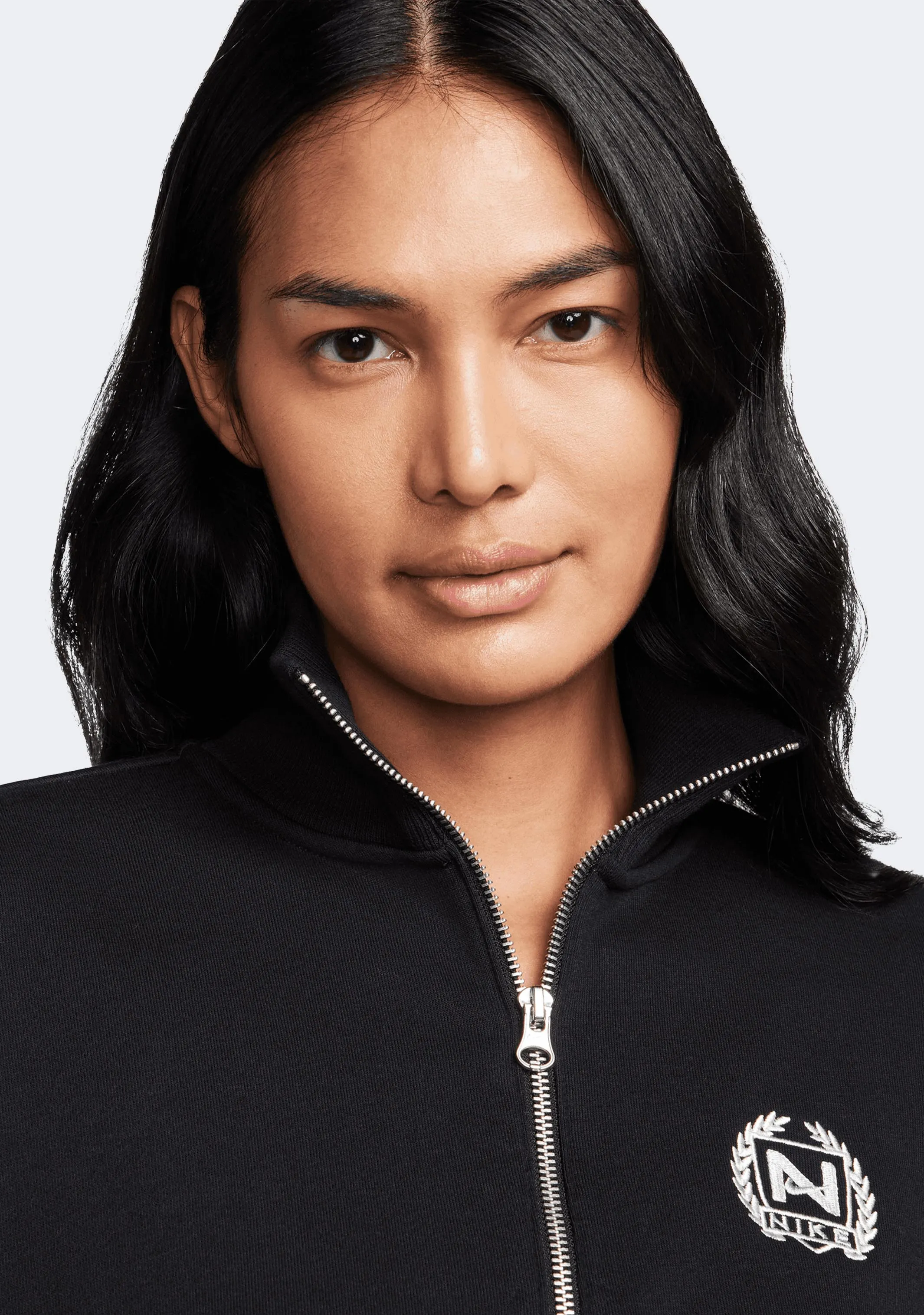 Nike Sweat à capuche court pour femme