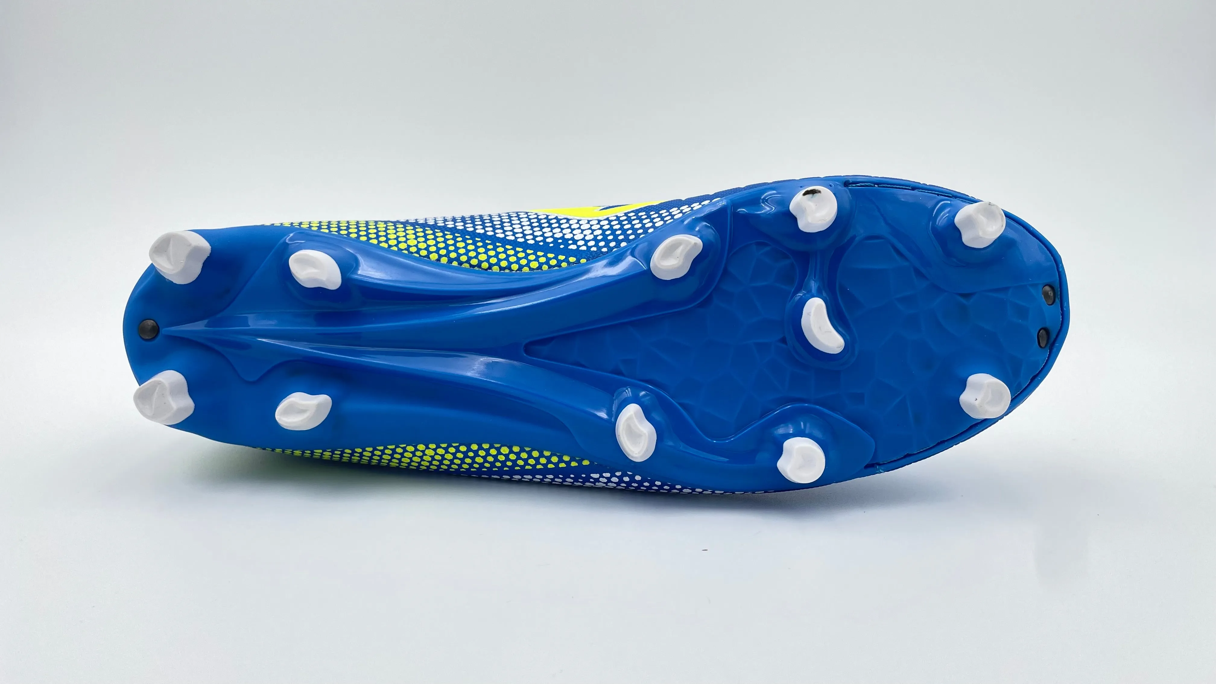 NOMIS PRODIGY 2.0 POUR HOMME, CHAUSSURES DE FOOTBALL BLEU ROYAL / BLANC