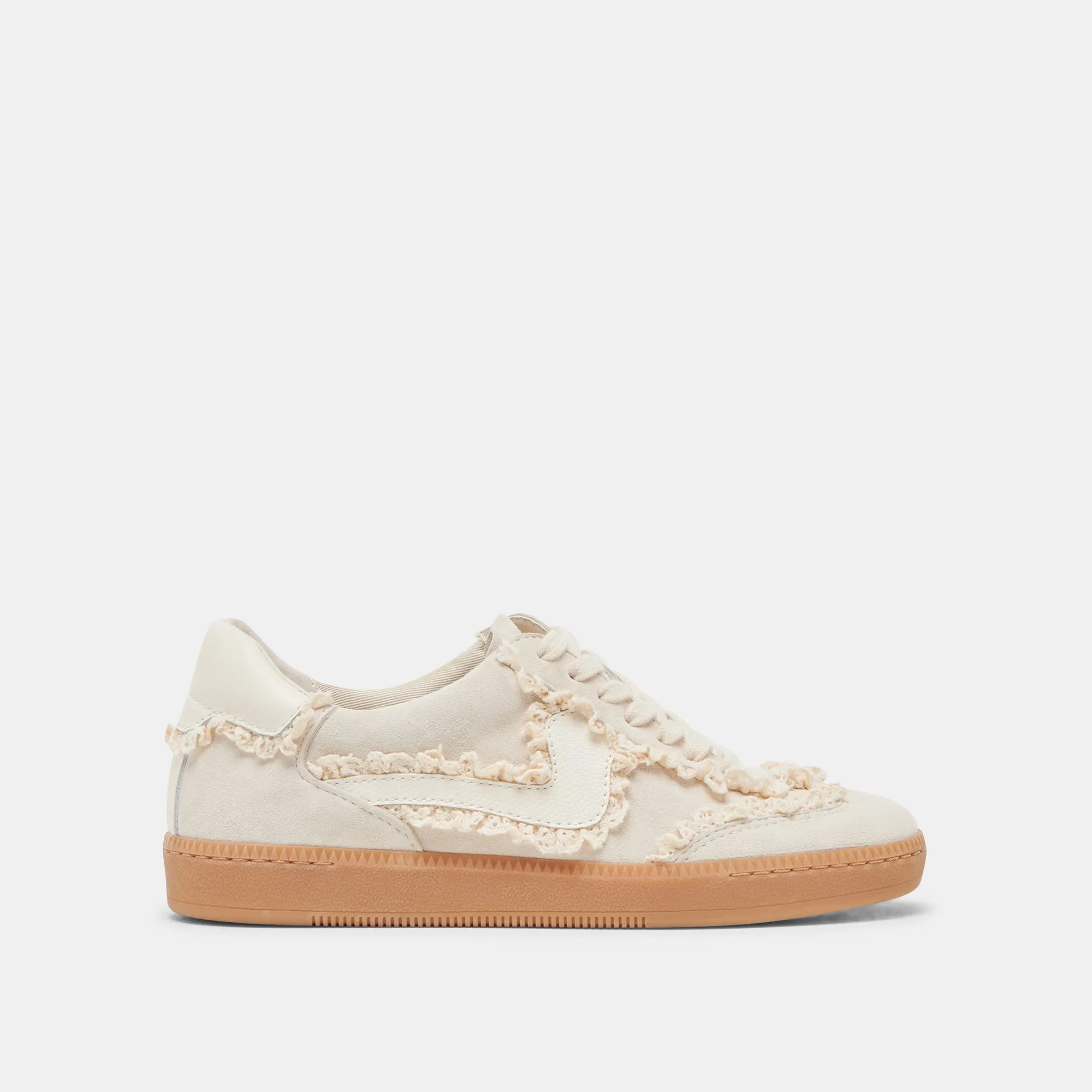 NOTICE LACE SNEAKERS IVOIRE DAIM
